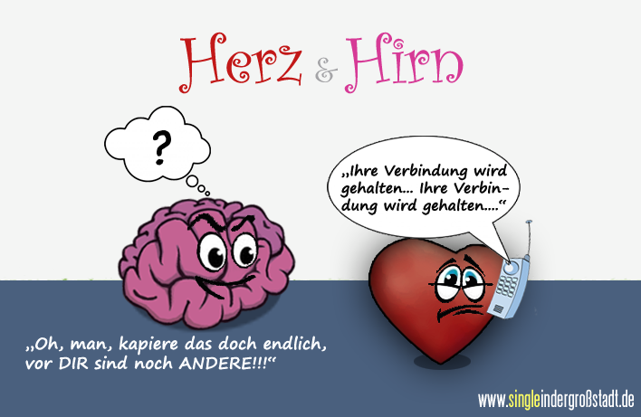 Herz und Hirn Herz in der Warteschleife!
