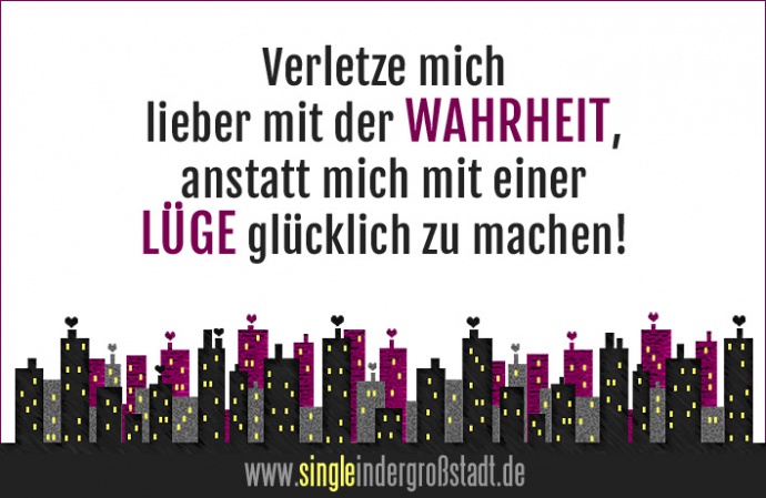Spruch Wahrheit & Lüge!