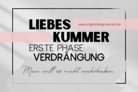 Liebeskummer Hilfe bei Verdrängung