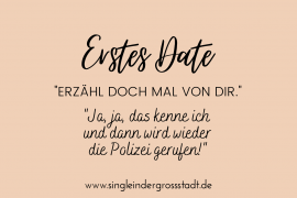 Erstes Date - Erzähl doch mal von dir.