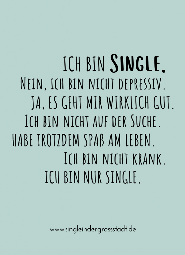 Ich bin Single