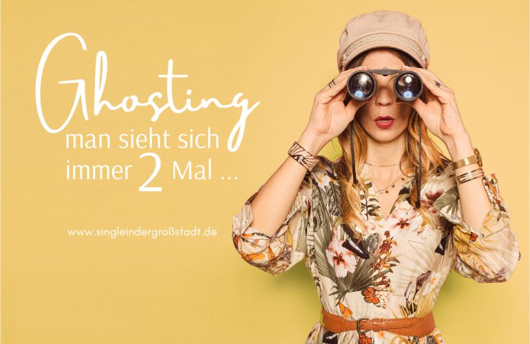 Ghosting man sieht sich immer 2 Mal Dating-Verhalten Phänomen