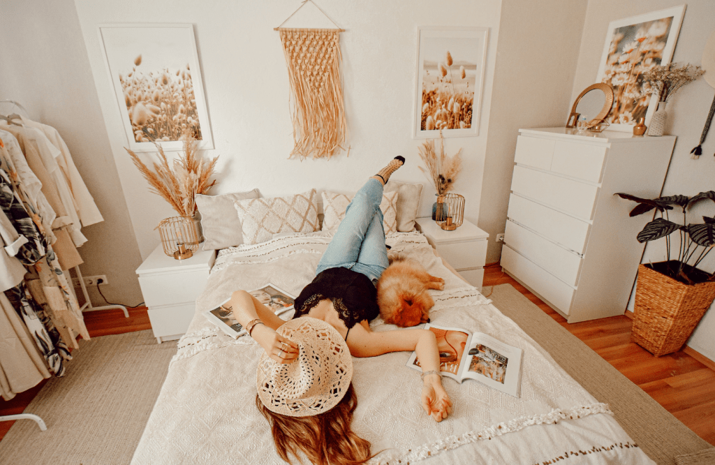 Home Sweet Home - Poster Store Schlafzimmer Wandgestaltung