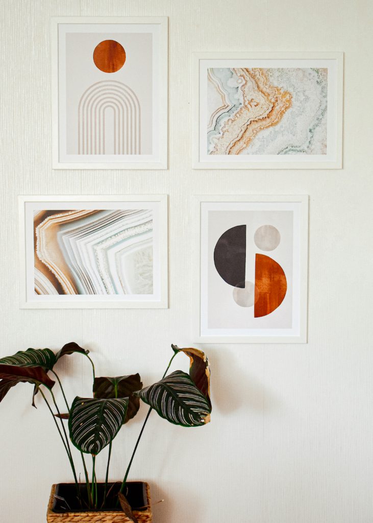 Home Sweet Home - Poster Store Esszimmer Bilderwand