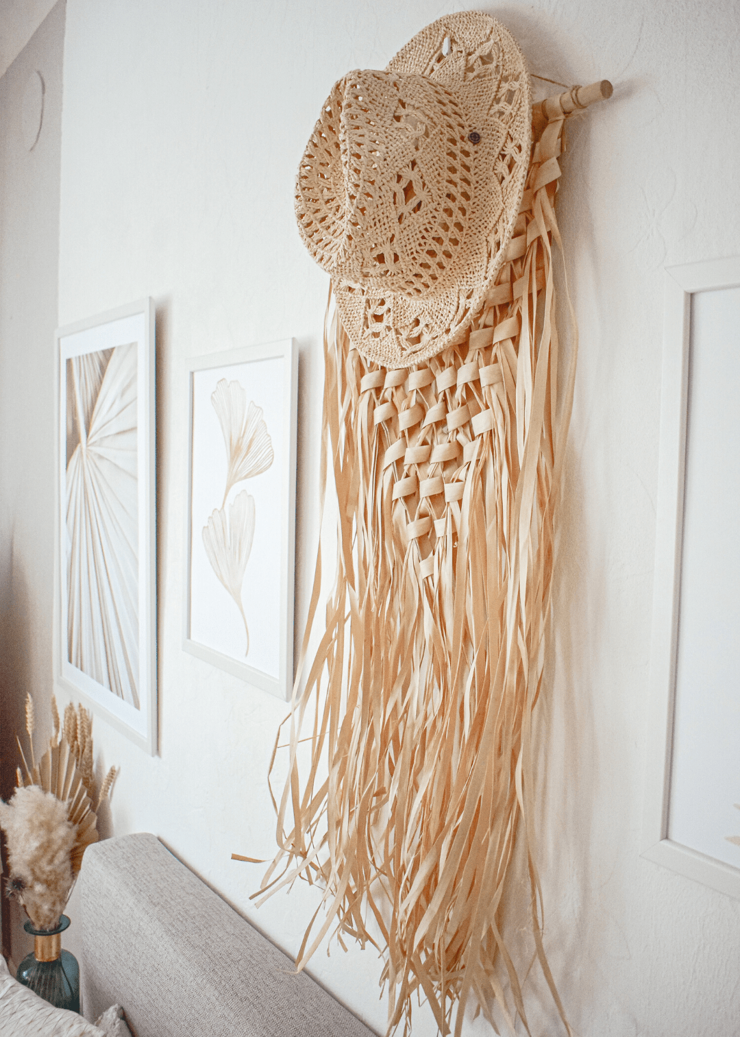 Boho Hut Poster an der Wand