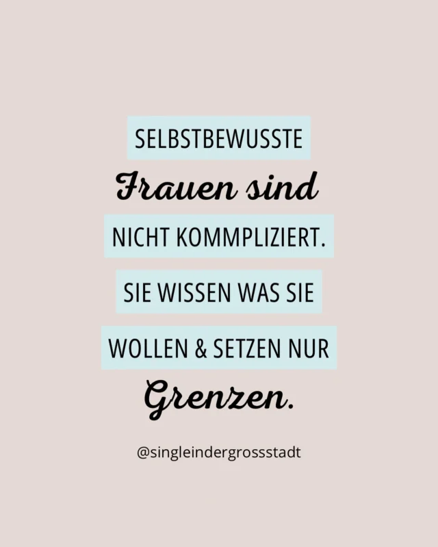 Ich bin weder kompliziert noch eine Herausforderung. Ich bin meiner selbst bewusst, ich weiß was ich will und was nicht. Ich bin meiner Selbst wert, setze Grenzen und achte und sorge für mich 🥰

Lass dir nicht einreden, dass du kompliziert bist, nur weil du nicht so bist, wie andere es gerne hätten.

Du kommst gut klar im Leben, findest dich gut so wie du bist, dann bleibe genau so❤️

Mehr muss man nicht sagen 😘

WER NOCH? 💁🏼‍♀️